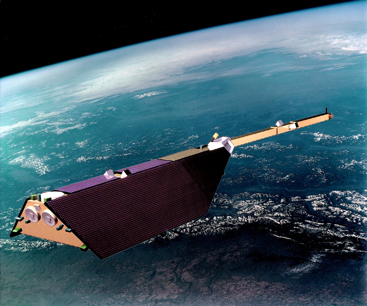 Abb 2. CHAMP - CHAllenging Minisatellite Payload (GFZ)
