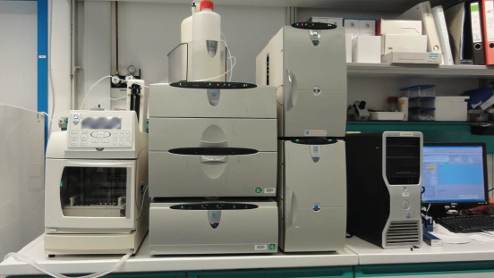 Abb 2. Ionenchromatographie (Foto: A. Vieth-Hillebrand, GFZ)